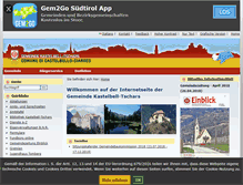 Tablet Screenshot of gemeinde.kastelbell-tschars.bz.it